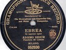 Adamo DIDUR - Ebrea. Se oppressi ognor