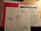 Foo Fighters Sonic Highways Autographed Test Pressing Vinyl LP Very Rare