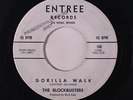 BLOCKBUSTERS: Gorilla Walk / Soul Man 45 (promo stamp ol) rare Oldies