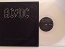 AC/DC - BACK IN BLACK - RARE WHITE/CLEAR COLOR VINYL LP ALBUM (NM)