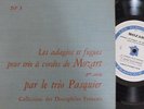 TRIO PASQUIER / MOZART / LES DISCOPHILES FRANCAIS DF 5