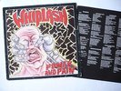 LP WHIPLASH  POWER AND PAIN      orig.1. PRESS  ROADRUNNER   TRASH / SPEED Metal