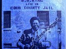 B.B. KING LIVE IN COOK COUNTY JAIL RARE '71 WHITE LBL PROMO LP WEST COAST PRESS