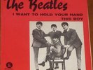 BEATLES - I Want To Hold Your Hand - NM/M- 1963 Sweden 45 w  RED p/s 