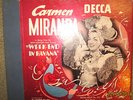 Carmen Miranda - Week-End In Havana / Decca 295, (3) 10