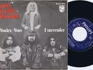 BONNIE ST. CLAIRE + UNIT GLORIA Voulez-Vous b/w I Surrender Danish 45PS 1974 MOD