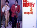 BO DIDDLEY & COMPANY ULTRA-RARE ORIG '62 CHECKER MONO LP BLACK LABEL BEAUTIFUL