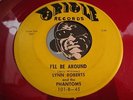 LYNN ROBERTS & PHANTOMS Rare red wax Doowop 45 Oriole I'll Be Around / Miss You