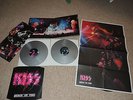 KISS - DEMON ON FIRE  2 LP's FOC silver Vinyl