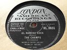 THE CHAMPS EL RANCHO ROCK & MIDNIGHTER LONDON RECORDS HL 8655