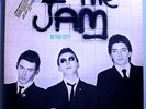 THE JAM IN CITY RARE ORIG '77 POLYDOR WHITE LABEL PROMO w/RARE OFFENSIVE STICKER