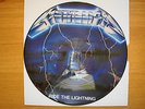 Metallica Ride The Lightning Picture Disc LP Near Mint Superb Example