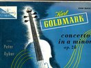 Westminster XWN 18454 Peter RYBAR violin GOLDMARK Concerto 1950s rare LP