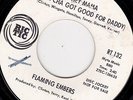 NORTHERN SOUL RARE PROMO 45RPM - FLAMING EMBERS ON RIC-TIC