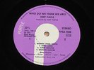 DEEP PURPLE//WHO DO WE THINK WE//PURPLE 1973 SWEDEN EARLY PRESS LP VG+ RARE