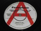 BEATLES ULTRA  (FROM ME TO YOU) UK WHITE/RED DEMO