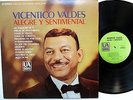 VICENTICO VALDES LP Alegre Y Sentimental UA Latin VG++ vinyl BOLERO ROCK Surf