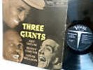 THREE GIANTS art tatum benny carter louis bellson VERVE LP HI-FI MGV-8013