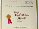 ERICH WOLFGANG KORNGOLD ... Golden Age of Motion Pictures DCC 180+ AUDIOPHILE lp