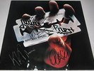 JUDAS PRIEST British Steel VINYL, Rob Halford KK Downing Tipton Autograph SIGNED