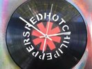 RED HOT CHILI PEPPERS CLOCK design. Handmade stencil work.Made in Australia