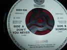 RARE NR MINT LEGEND DON'T YOU NEVER UK 1ST VERTIGO SWIRL 6059036  1971
