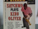 Satchmo Plays King Oliver Vinyl LP NM/VG+ Rare Jazz AUDIO FIDELITY 91058
