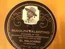 Brunswick RUDOLPH VALENTINO Kashmiri Song 1923 special issue SILENT FILM STAR