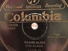 OTIS HARRIS COLUMBIA 14428 BLUES 78 RPM RECORD V+ STRIPPING