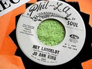 JO ANN KING HEY LANCELOT PROMO VG++ LET'S LEAVE IT THIS LOVIN   NORTHERN SOUL 45