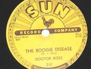 SUN 212 78 rpm  Doctor Ross   