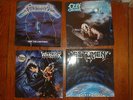 4x LP WARLOCK - METALLICA Ride The Lightning- OZZY OSBOURNE -  TESTAMENT The ne