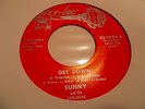 Sunny and the Sunliners-Get Down RARE TX FUNK/SOUL 45/ORG KEY-LOC LABEL