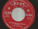 ROCKABILLY - EMERY BLADES-  ROCK & ROLL CARPENTER  -HEAR BOTH- 1957 OHIO RUBY