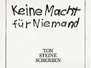 Ton Steine Scherben - Keine Macht für Niemand - 33 RpM Vinyl Lp - Polit Rock