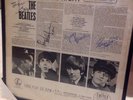 The Beatles 'A Hard days Night' LP 33rpm Stereo with all four autographs on rear