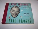 VINTAGE DECCA RECORDS MERRY CHRISTMAS BING CROSBY SET OF 4 WITH ANDREWS SISTERS
