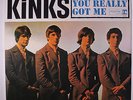 KINKS: You Really Got Me LP (early-70s tan label reissue, w/ company inner slee