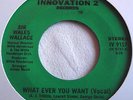 SIR WALES WALLACE   WHAT EVER YOU WANT ** US IR INNOVATION 2 45