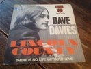 The Kinks Dave Davies - Lincoln County Rare French Psych Garage 45+PS