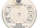 STATUS QUO RARE IRISH ONLY JEALOUSY / CALLING THE SHOTS QUO 9  MINT.
