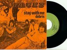 FACES (Incl. Ron Wood & Rod Stewart) Stay With Me - SCARCE DUTCH ORANGE PS 7