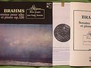 BRAHMS - Sonatas for Alto & Piano PASQUIER PENNETIER HM 1092 NM + booklet