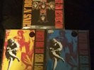 GUNS N' ROSES VINYL BUNDLE- APPETITE FOR DESTRUCTION/USE YOUR ILLUSION 1 & 2