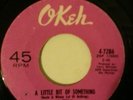 Rare Northern Soul 45.Little Richard.ALittle Bit of Something /Money.okeh.