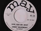 JIMMY BEAUMONT: Give Her My Best / I'll Always Be In Love With You 45 (dj, almo