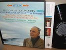 BRUNO WALTER,Columbia Sym '61/BRUCKNER Sym #4+WAGNER/CBS 6-EYE Stereo 2LP BOX/NM