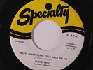 LLOYD PRICE: Baby, Don't Turn Your Back On Me / Where You At? 45 Blues & R&B