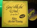 UK  DESTINY WITH ART SLEEVE-RITA AND TIARAS-GONE WITH THE WIND IS MY LOVE-EX