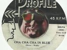 JUNIOR WELLS Cha Cha Cha In Blue SOUL BLUES R&B 45 RPM RECORD VG++